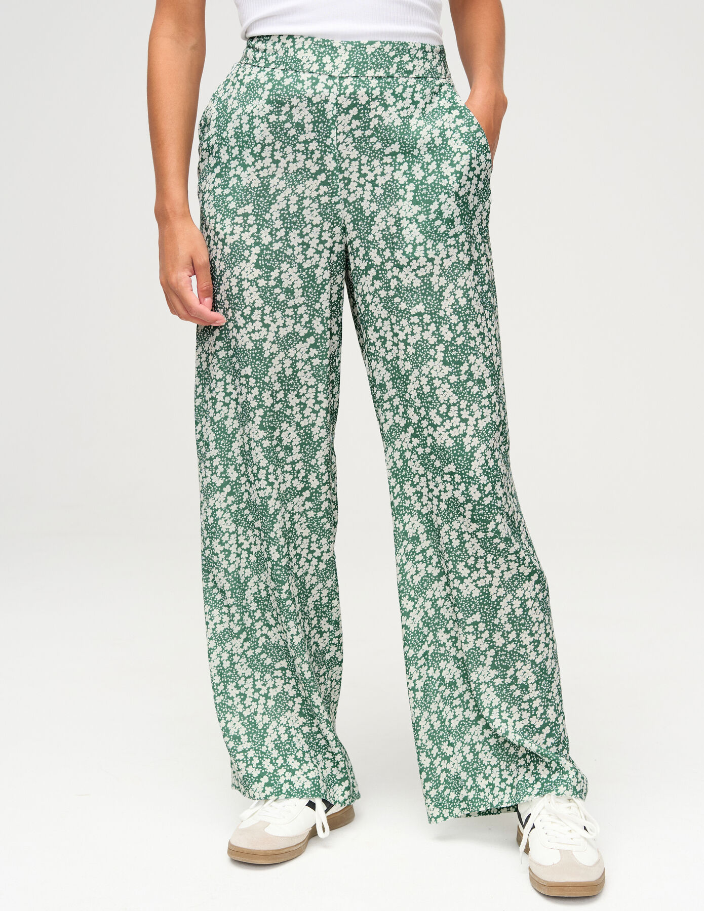 Pantalon fluide imprimé