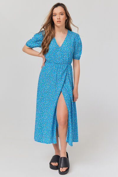 Robe longue imprimée