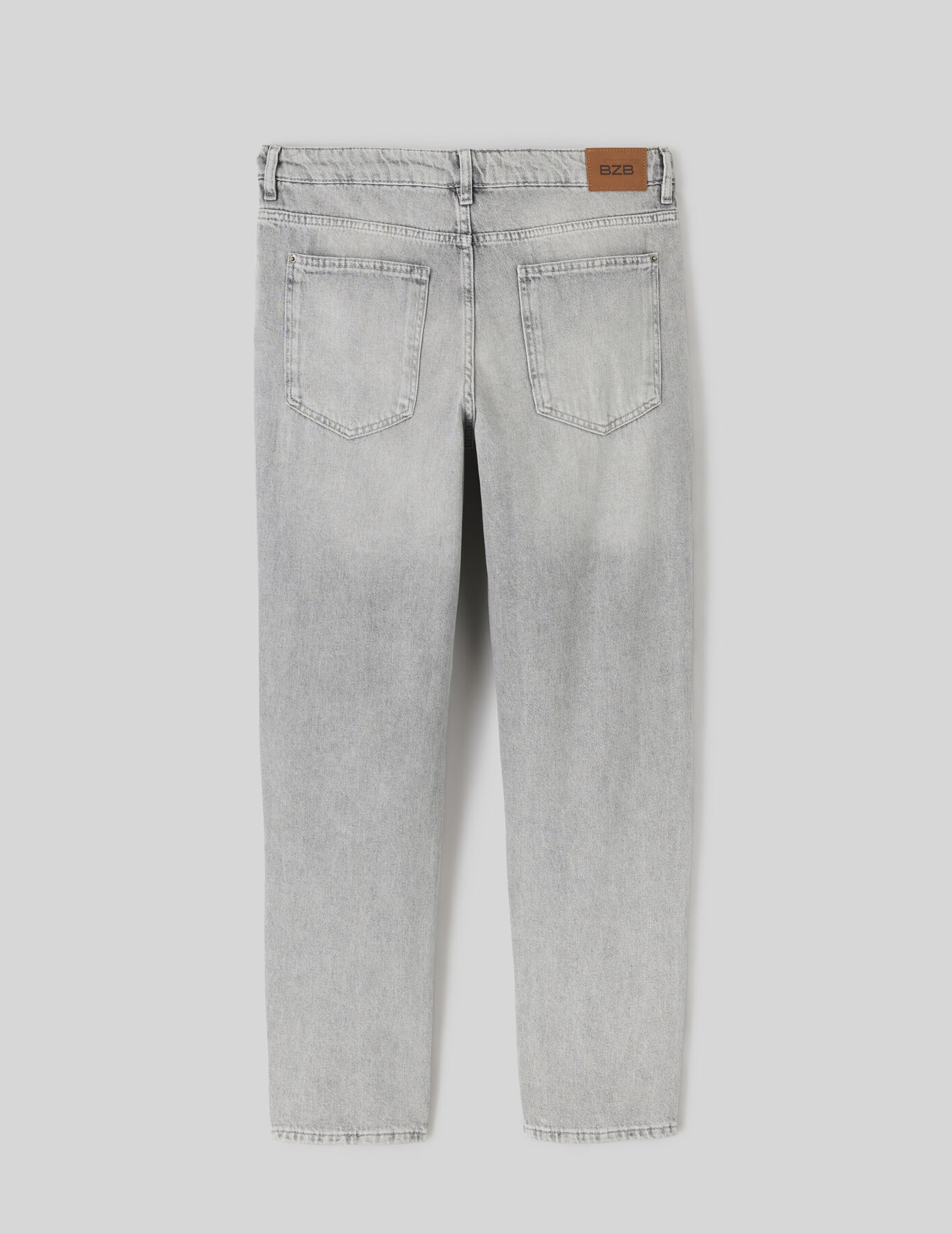 Jean relaxed gris