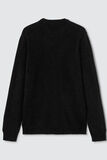 Pull col rond en laine