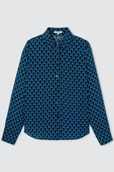 Chemise fluide imprimée