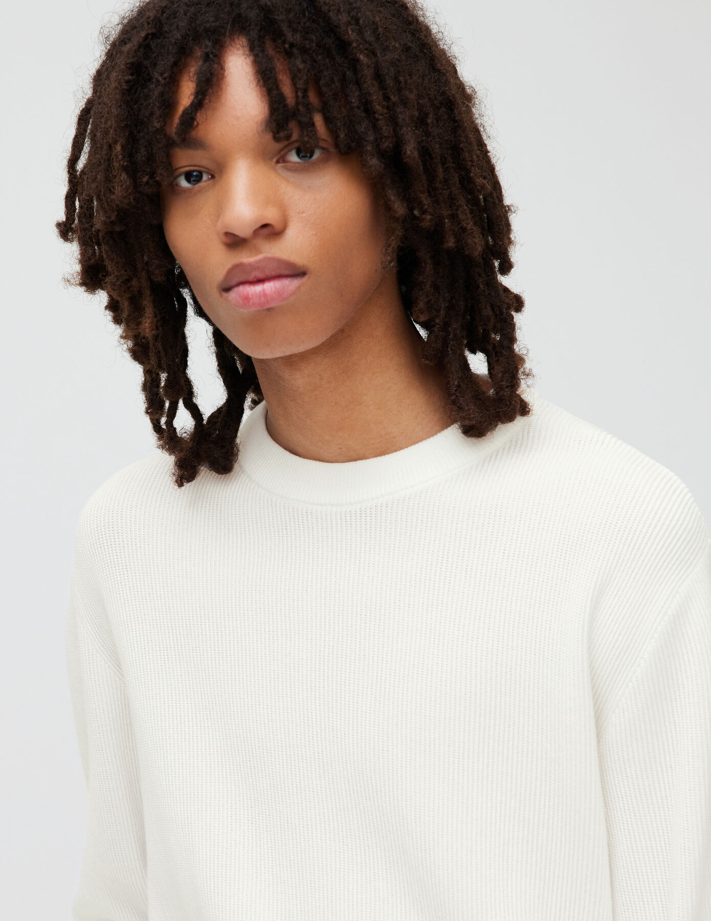 Pull maille fantaisie