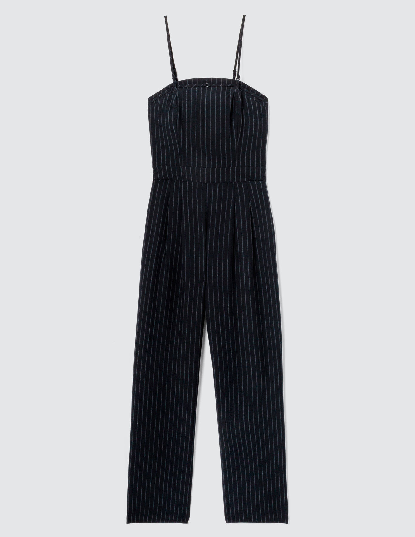 Combinaison pantalon bustier à rayures