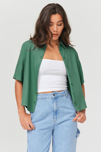 Chemise twill unie