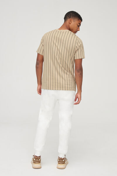 T-shirt rayures baseball
