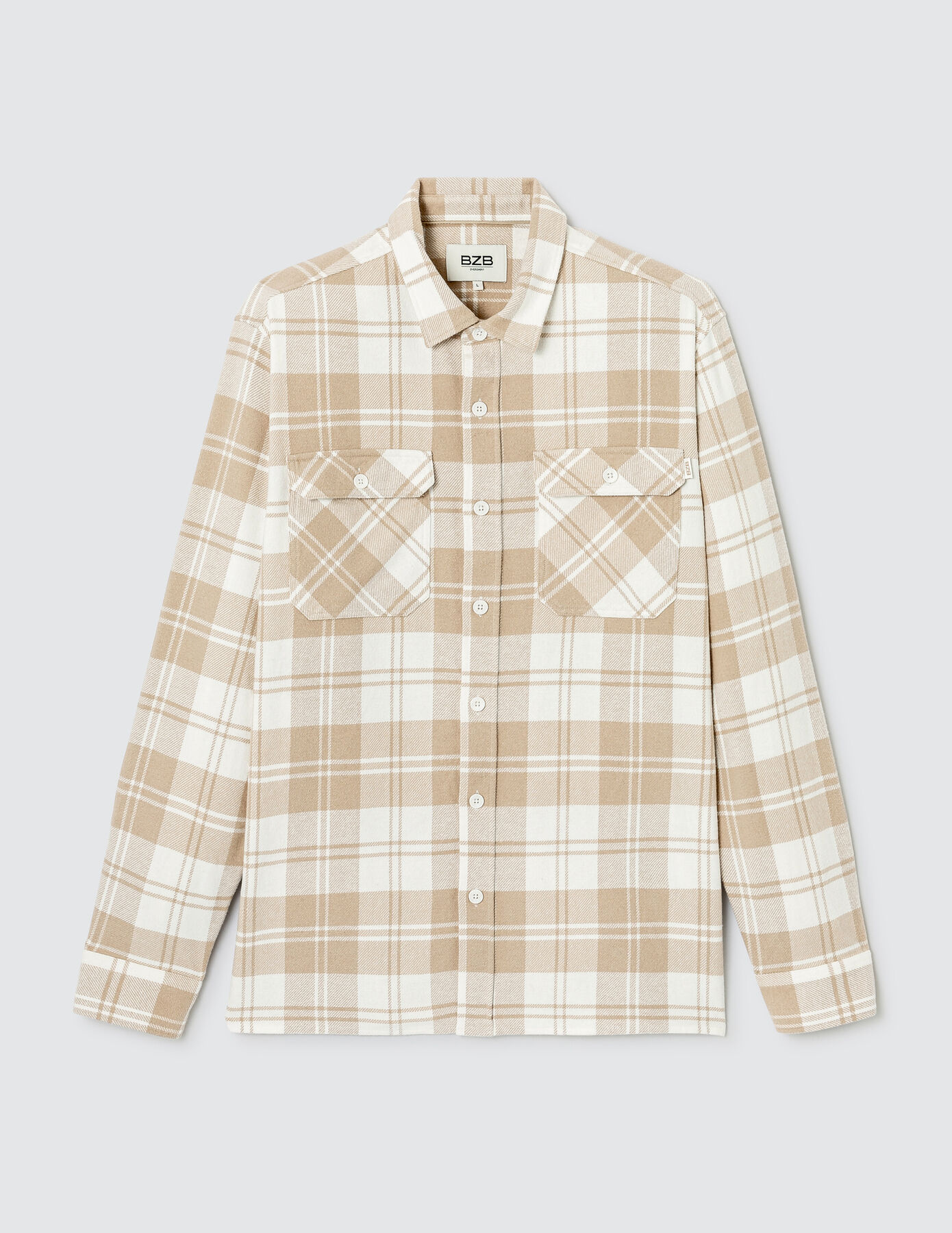 Chemise flanelle à carreaux