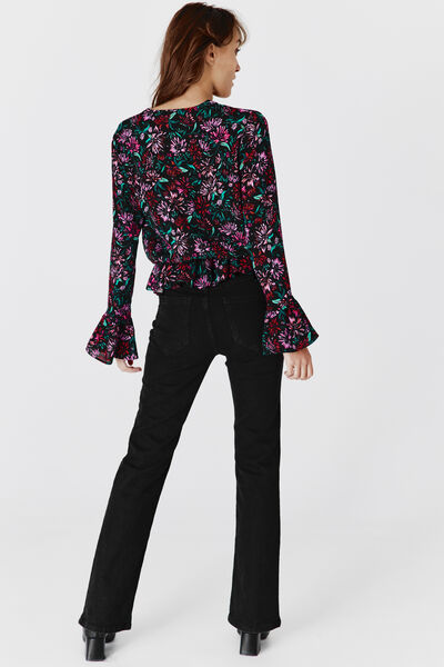 Blouse imprimée fleuri
