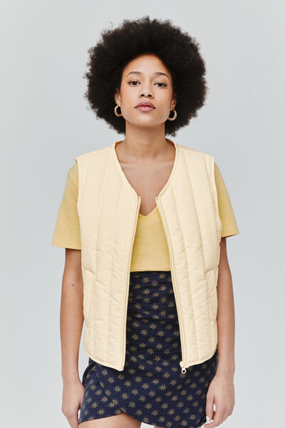 Veste sans manches rembourrage recyclé