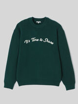 Pull broderie fantaisie