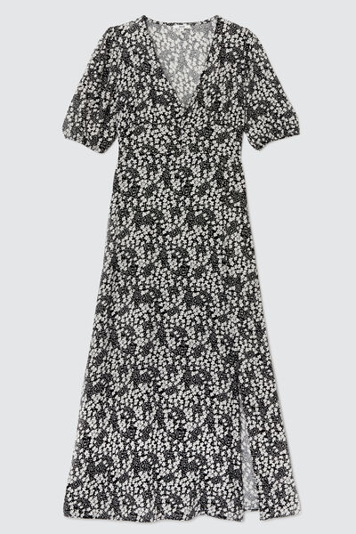 Robe longue imprimée
