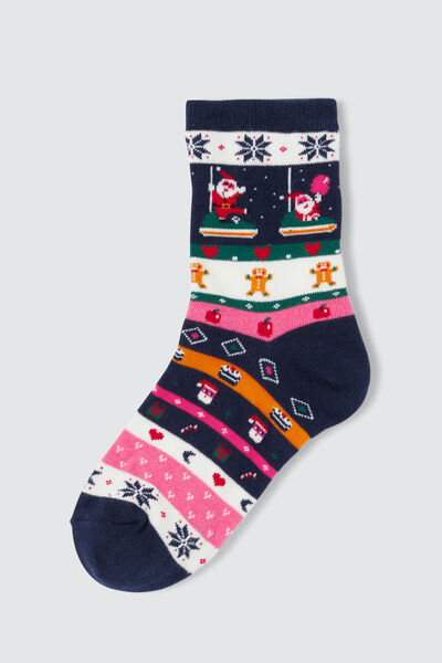 Chaussettes prêt à offrir jacquard Noel