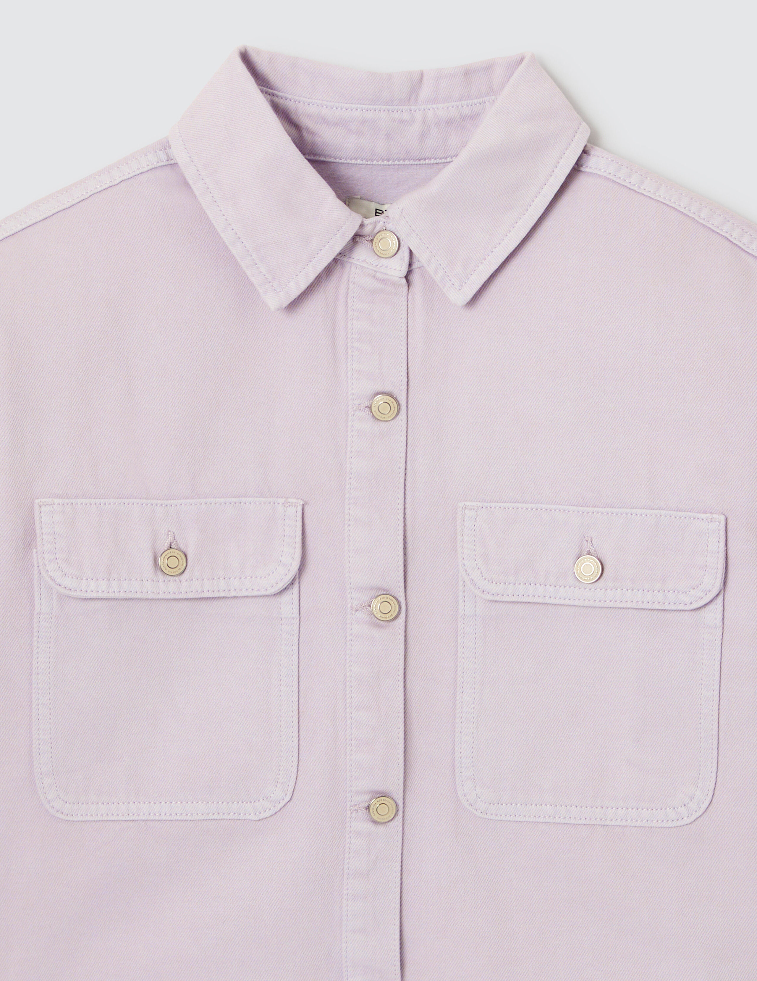 Veste en jean lila sales