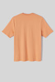 T-shirt garment dye brodé