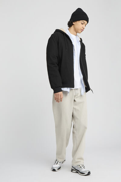 Blouson à capuche canvas
