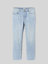 Jean comfort fit triple stone