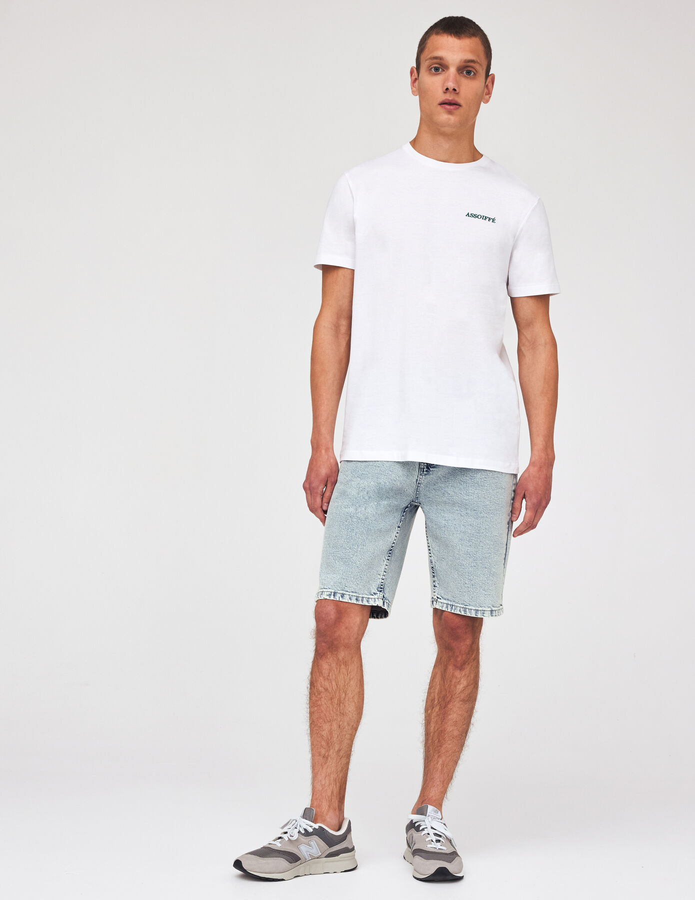 Bermuda en jean Bleach