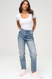 Jean mom fit