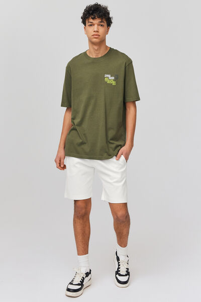 Bermuda maille en coton piqué
