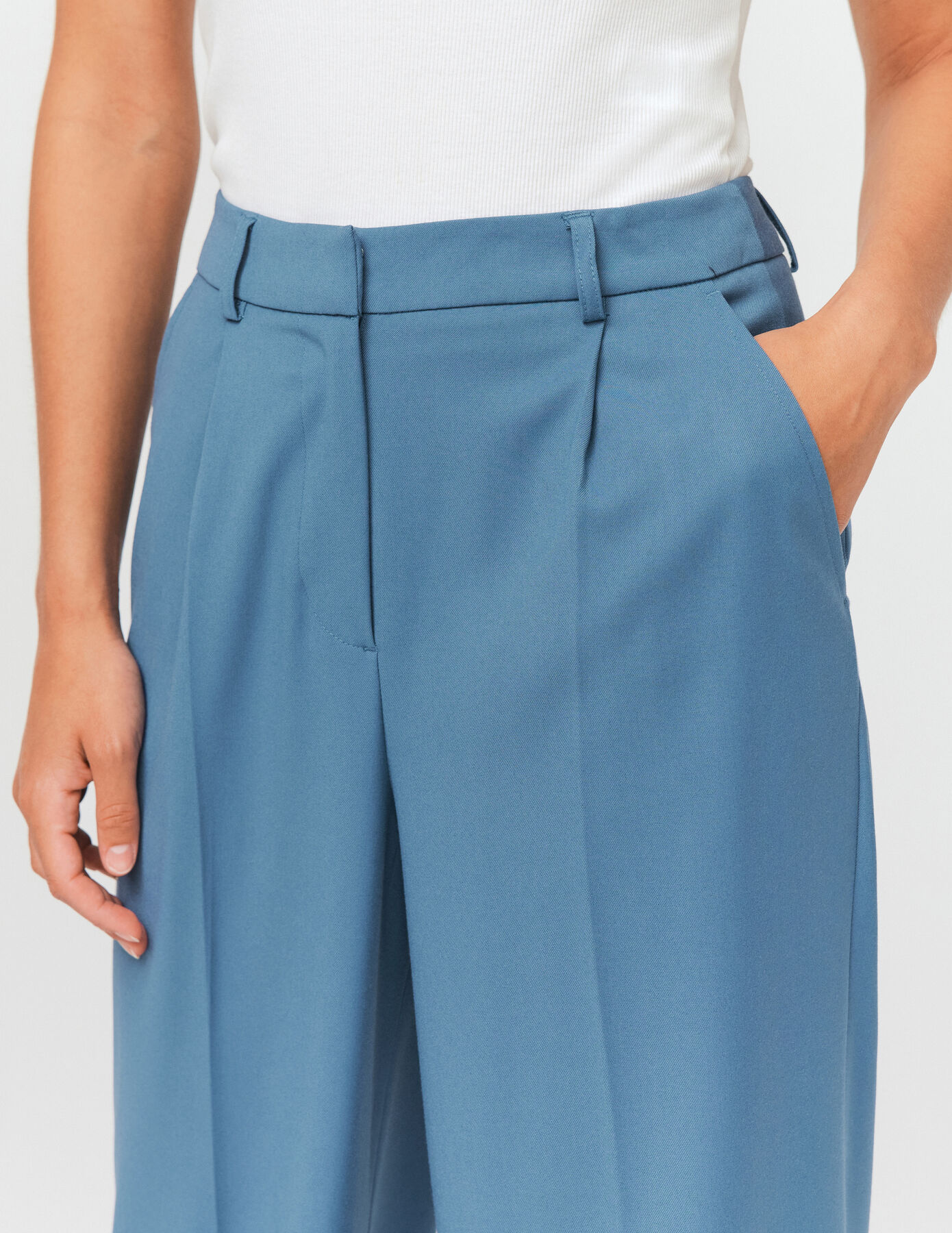 Pantalon à pinces
