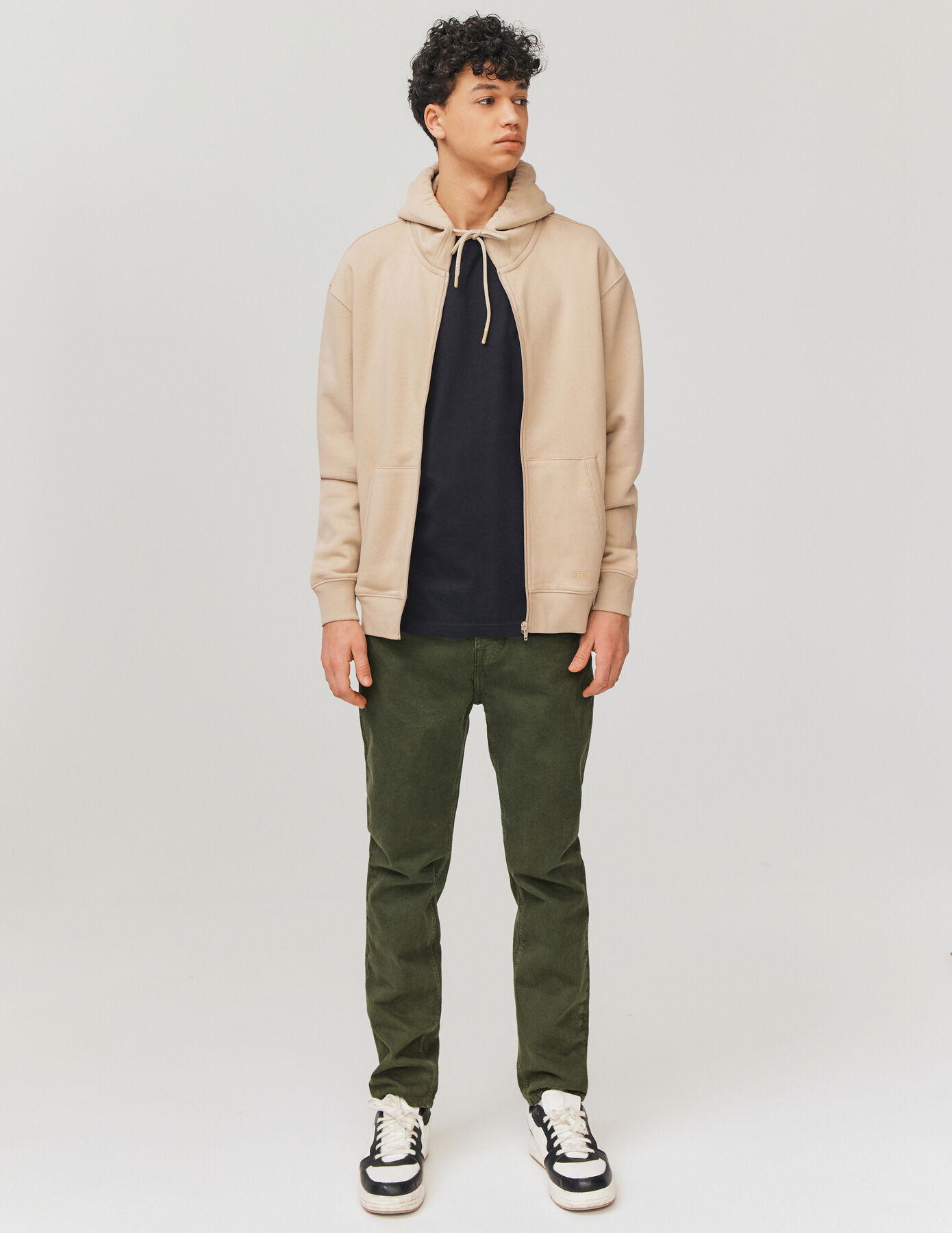 Jean straight de couleur