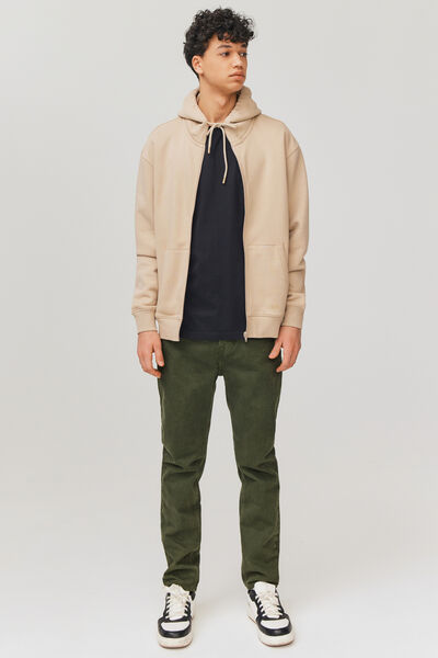Jean straight de couleur
