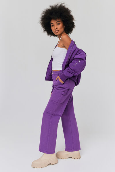 Jean cargo couleur