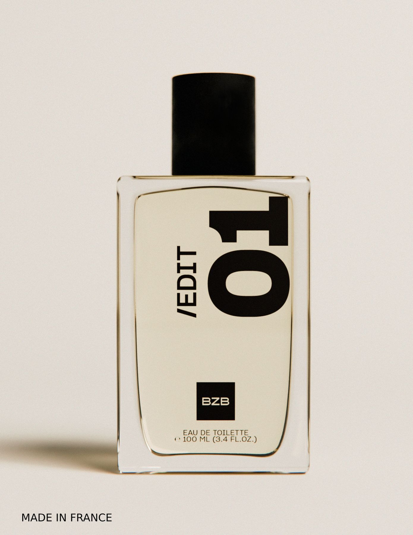 Parfum BZB EDIT 01 Made in France flacon élégant signature masculine