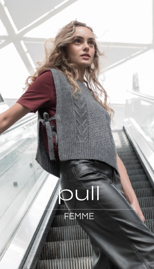 Pull femme