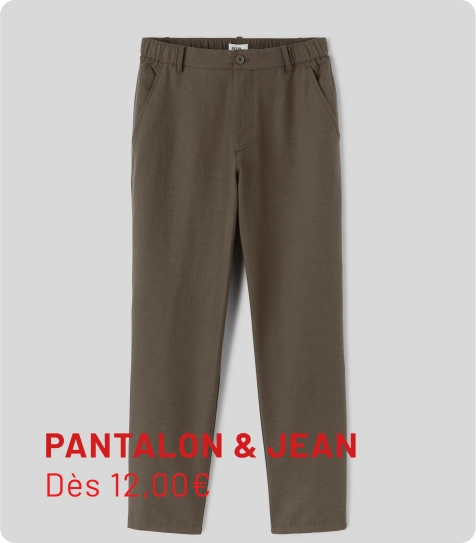 Soldes jean pantalon homme