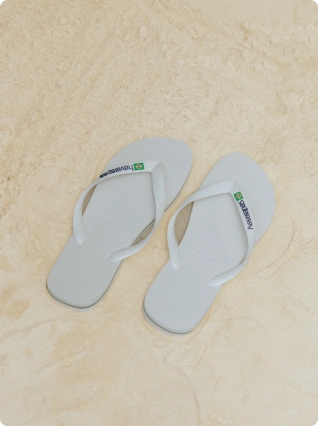 Havaianas blanches