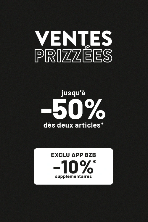 Ventes prizzes homme jusqu'a -50%