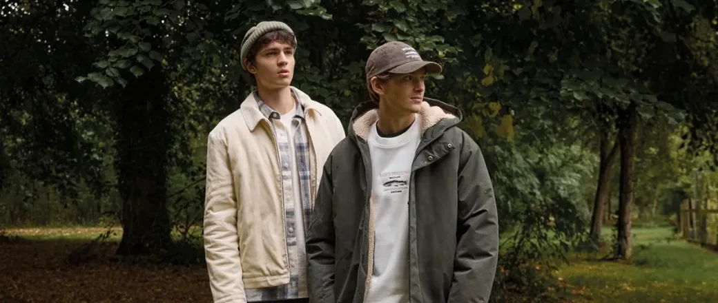 Nouvelle collection homme BZB : deux looks automne en forêt
