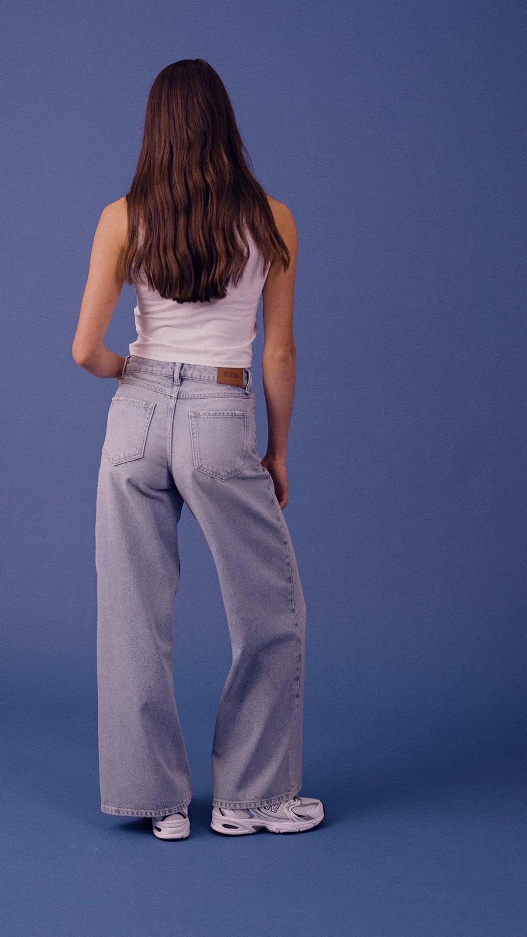 Wide Leg taille basse