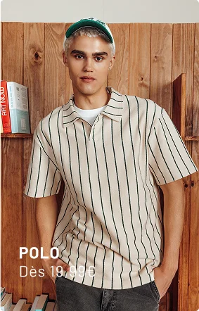 Polo homme