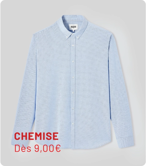 Soldes chemise homme