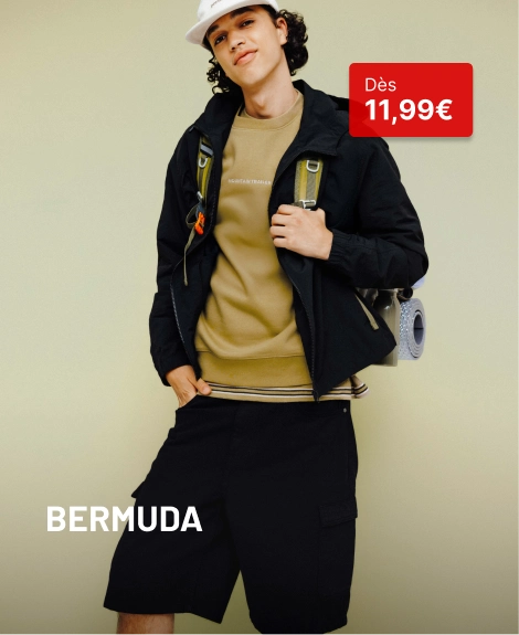 bermuda outlet homme