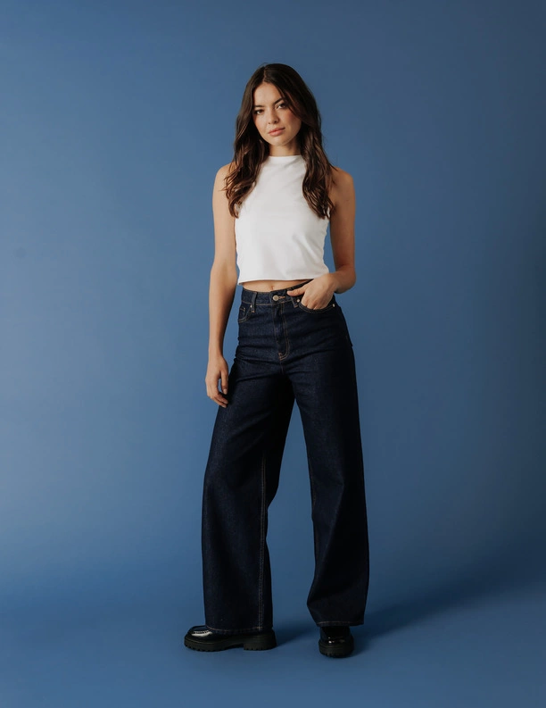 Wide Leg taille haute