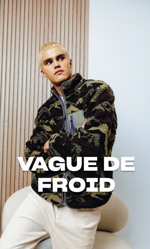 Vague de froid homme