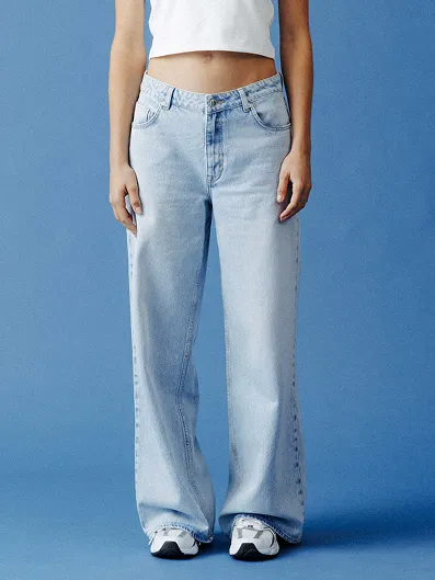 Jean coupe Baggy femme
