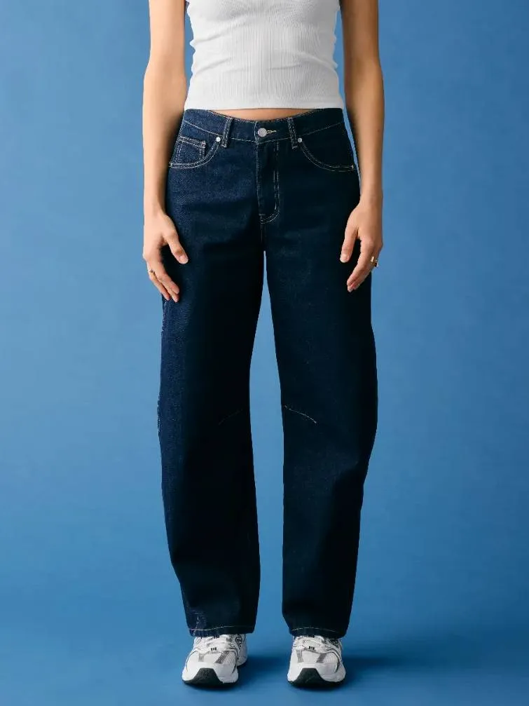 Jean coupe Balloon femme