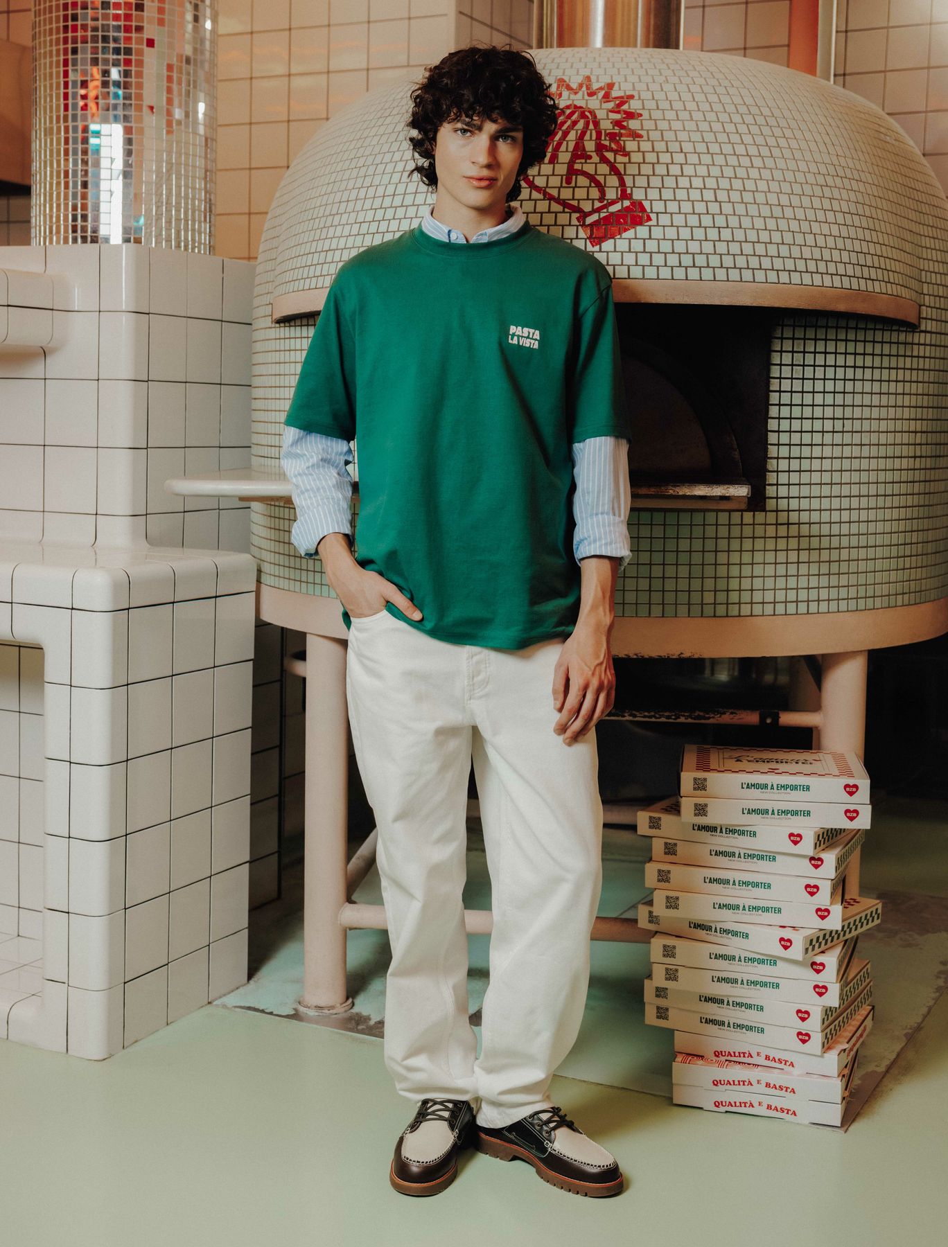 Ensemble "T-shirt Pasta La Vista"