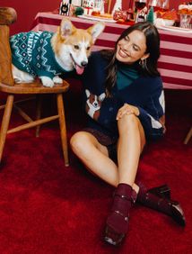 Ensemble Gilet corgi & Jupe-short