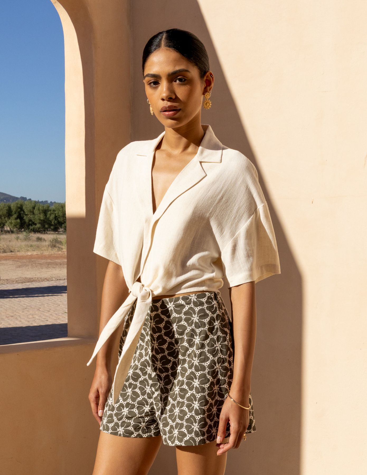 Ensemble "Short Brod&eacute; et Top"