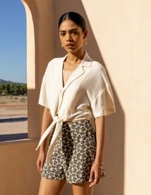 Ensemble "Short Brod&eacute; et Top"