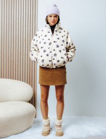 Ensemble Sherpa et Jupe en velours