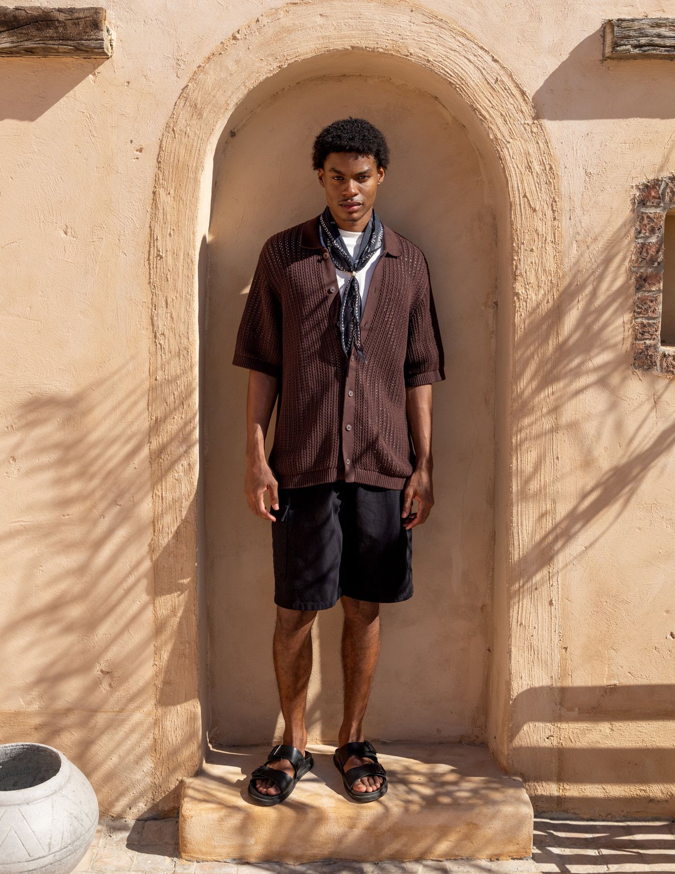 Ensemble "Marron & Tricot"