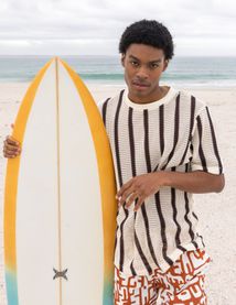 Ensemble "Mix Rayures & Imprim&eacute;"