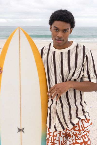 Ensemble "Mix Rayures & Imprim&eacute;"