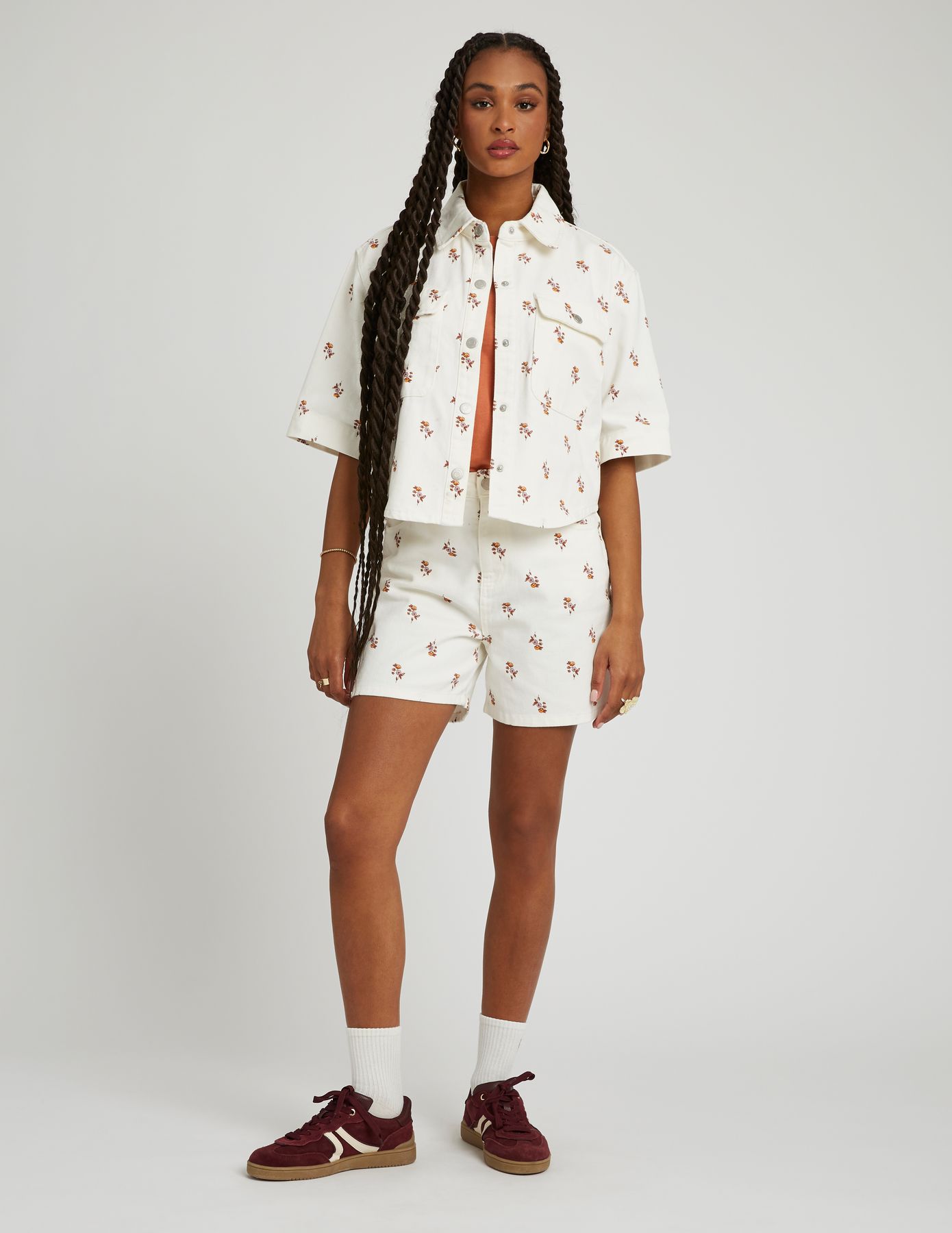 Ensemble brodé Veste et Short