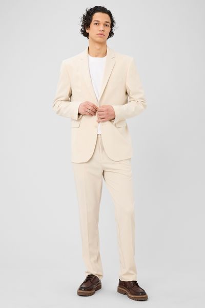 Ensemble "Costume Blanc Cass&eacute;"